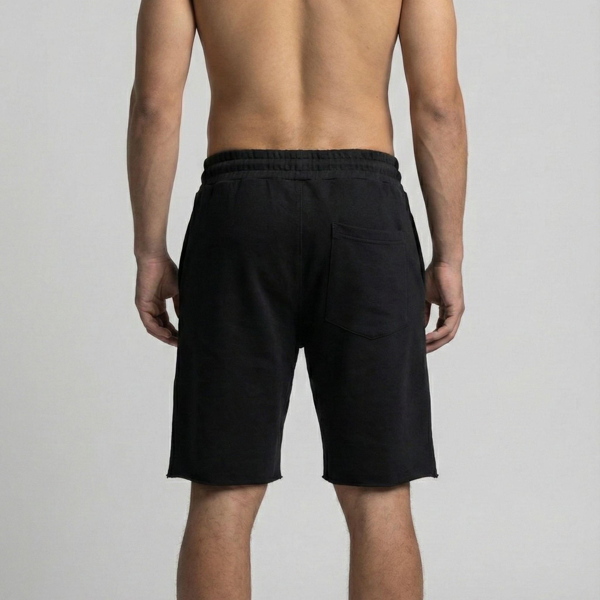 Short Masculino 100% Algodão Corte a Laser