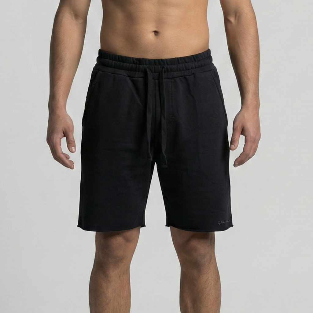 Short Masculino 100% Algodão Corte a Laser